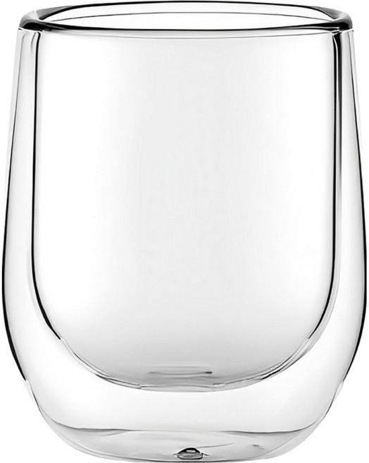 utopia 雙層玻璃濃縮咖啡杯 100ml, 1個, 透明色