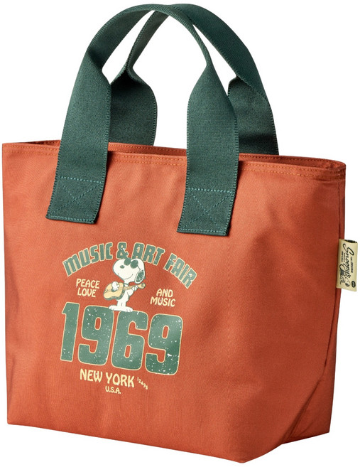 락앤락 피너츠 스누피 토트 쿨러백 7L, 레드, 1개