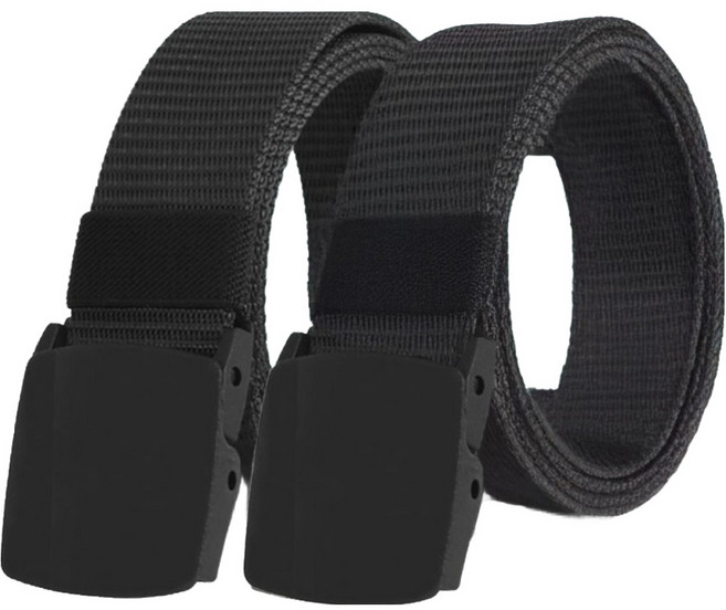 솔브리빙 다용도 캐주얼 밀리터리 벨트 2p