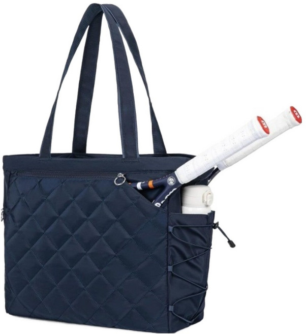 미화부장 테니스 배드민턴 라켓 신발 가방, 네이비, 1개