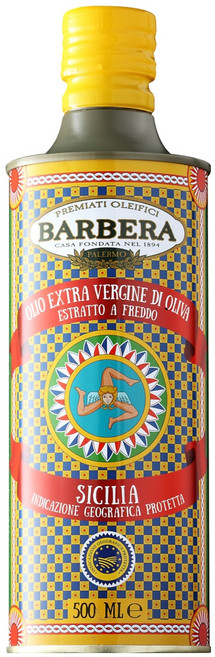 BARBERA 西西里特級初榨橄欖油, 1個, 500ml