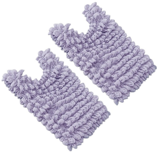 아리코 요술 주름 장바구니, 2개, 퍼플