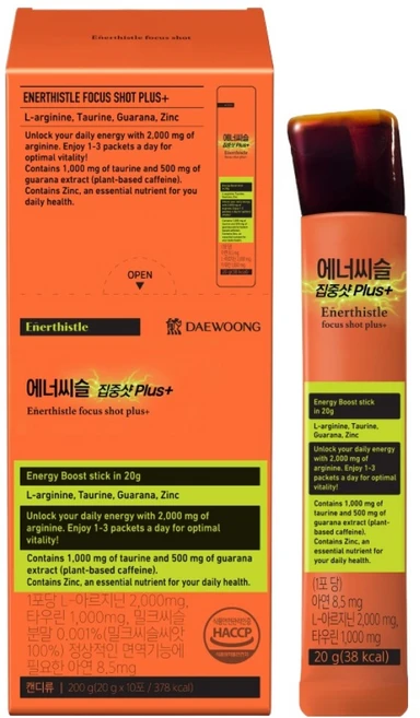 에너씨슬 집중샷 PLUS, 10회분, 200g, 1개 - 쿠팡