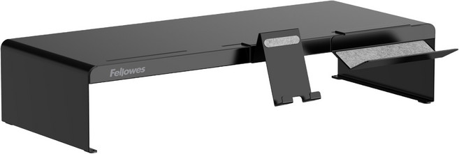 펠로우즈 메탈 모니터 받침대, Black, 1개