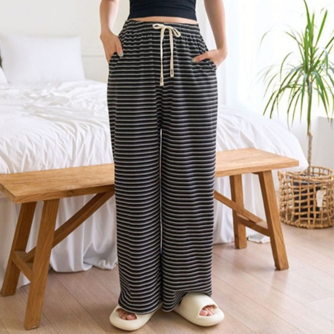 글램공감 여성용 패스트 피치기모 파자마 바지