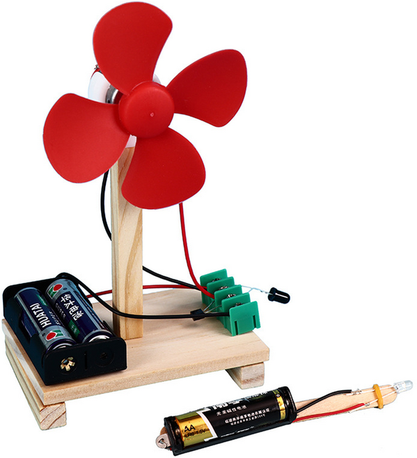 넥트론 물리 과학실험 DIY 키트 광제어 선풍기 300 x 200 x 100 mm, 1개
