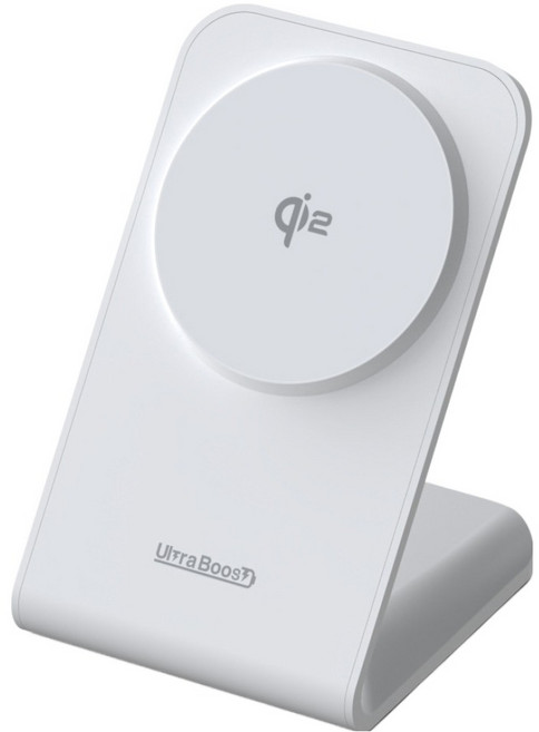 울트라부스트 Qi2 무선충전기 W6, 화이트, 1개