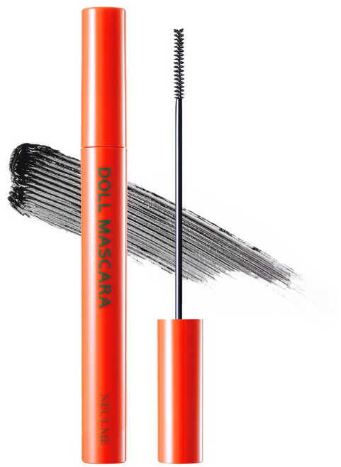 늘미 인형 마스카라 롱 앤 스키니 2g, 1개, 블랙