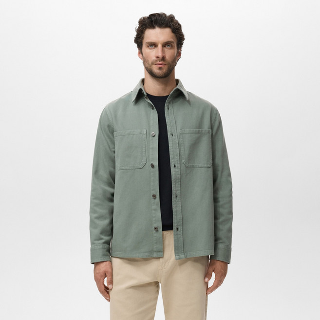 MANGO 男性 JAZZ 寬版襯衫 17065142