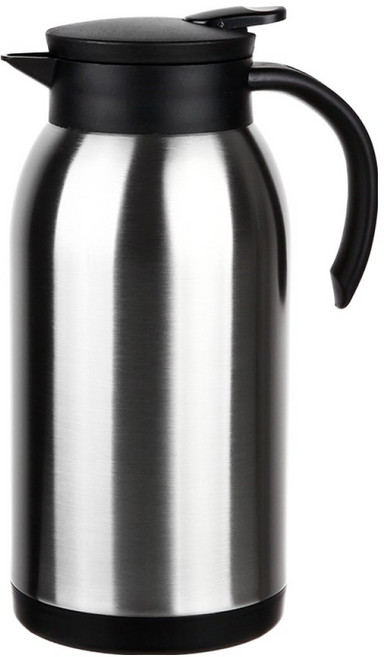 플라라 스틸써몰 보온보냉 주전자, 1개, 실버, 1.5L