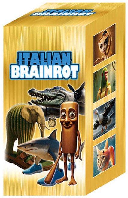 이탈리안 브레인롯 콜렉팅 카드 박스 30p, 편집부, 고은문화사