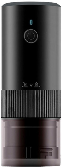 l-beans USB便攜式小型家用充電款電動咖啡磨豆機/手沖專用咖啡研磨器 黑色, KF013