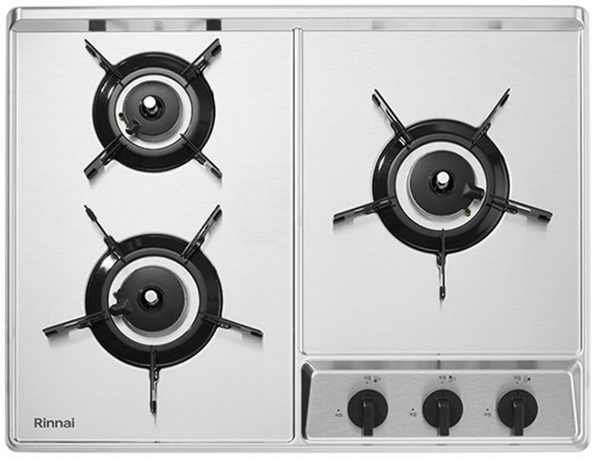 린나이 가스쿡탑 빌트인 가스레인지 3구 방문설치, INBS301DJ, LNG