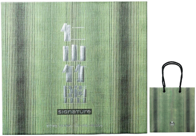 InsanGa 仁山家 九回竹鹽 100g x 2種禮盒組 + 提袋, 1套