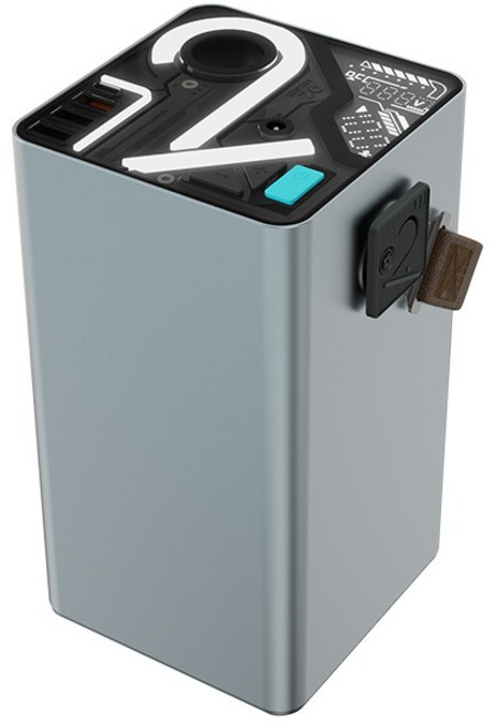 라플루 80000mAh 보조배터리 멀티단자, 그레이, RPB-05DC