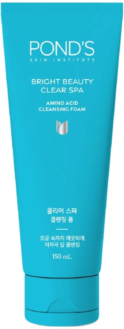폰즈 브라이트 뷰티 클리어 스파 아미노 애시드 클렌징폼, 150ml, 1개 - 쿠팡