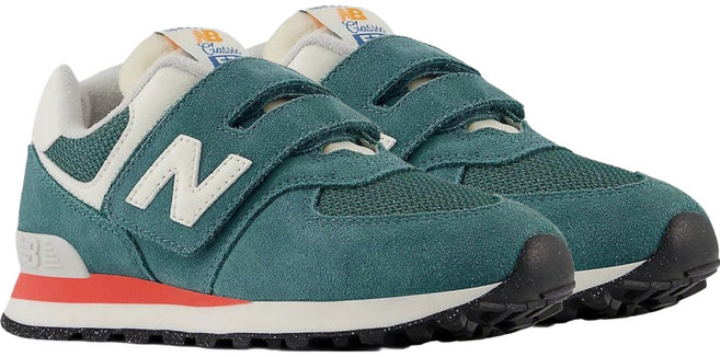 New Balance 兒童款 574 HOOK & LOOP W楦運動鞋 PV574VPG