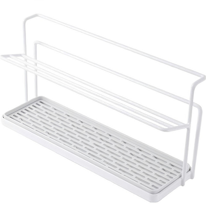 물빠짐 식기 컵 건조대, 2단, 화이트, 1개