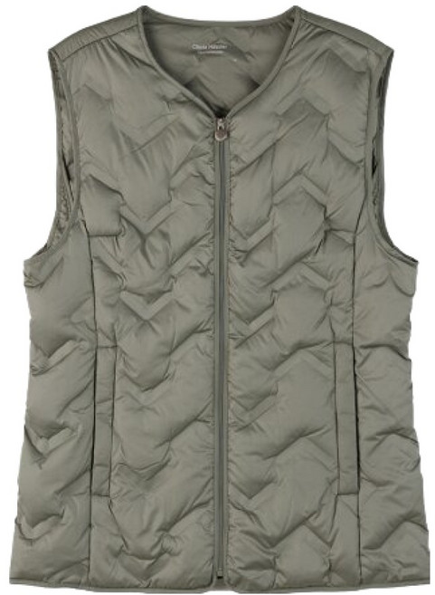 올리비아하슬러 여성용 퀄팅 이너 보온 베스트 OHBWVT104