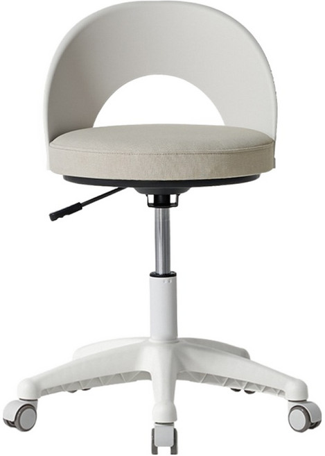 ERMON Teo 韓國製造 高度可調輔助凳椅, 暖象牙白, 1個