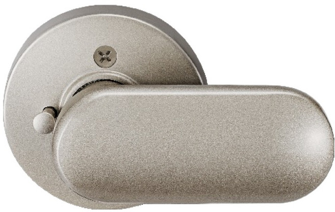 엔젤금속 튜블러락 레버형 방문 욕실 고객 직접 설치 손잡이 ETL-711, 실버, 1개