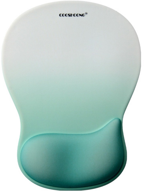 쿠슝 손목 보호 받침대 마우스 패드 DOW177, 6 스위트 가든, 1개