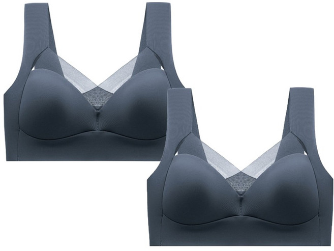 Elsso 修飾身形無鋼圈無痕基本色內衣 2件組