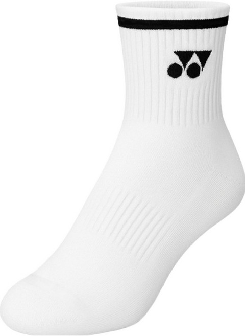 요넥스 여성용 장목 스포츠 양말, 블랙, 1개