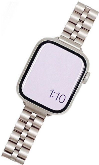 우먼스9999 슬림 라인 메탈 스트랩, 스타라이트, 1개