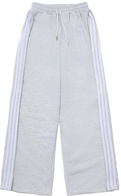 라라온 여성용 트랙 와이드 팬츠 밴딩 트레이닝 바지 TSP2946