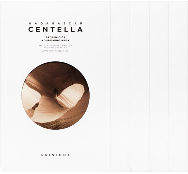 스킨1004 마다가스카르 센텔라 프로바이오시카 너리싱 마스크 22ml, 5개입, 1개