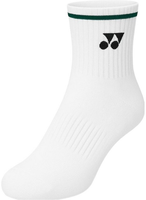 요넥스 여성용 장목 스포츠 양말, 그린, 1개