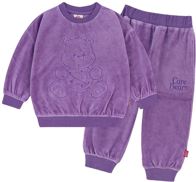 케어베어 케어베어즈 코지 벨로아 상하의 세트