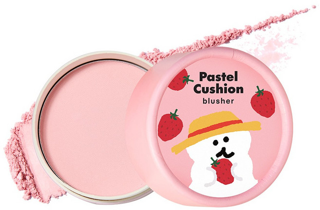 더페이스샵 파스텔 쿠션 블러셔 5g, 01 휘핑 스토리베리, 1개