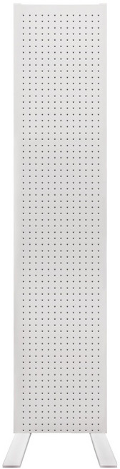 타공판닷컴 잡화걸이 풋스탠드 타공 파티션 300x1360x25mm, 1개, 화이트