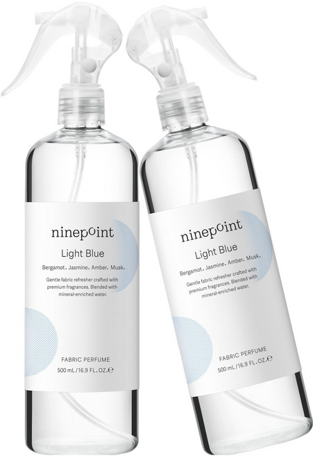 나인포인트 섬유향수, 라이트블루, 500ml, 2개