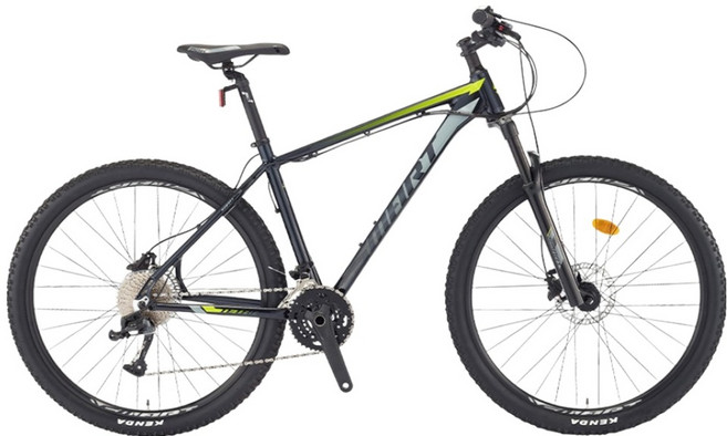 스마트 테트라 7XX 27.5 33단 MTB 자전거 16 방문설치, 다크블루, 1개, 180cm