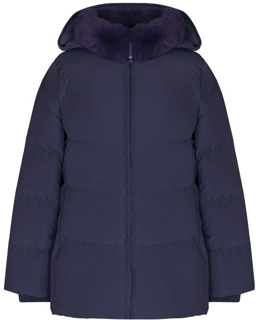 크로커다일 레이디 여성용 탈부착 후드 렉스퍼 덕다운 패딩 점퍼 CLCWDW103