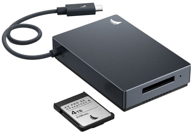 엔젤버드 퍼포먼스 CFexpress 4.0 Type B 액티브 쿨링 카드리더기, 혼합색상, 1개, CFXBCRP