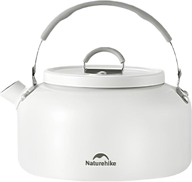 Naturehike 挪客 春生鋁合金茶壺 800ml, 1個, 白色