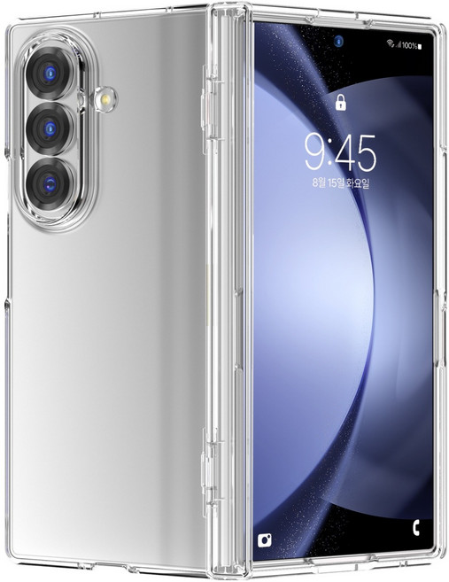 케이엠디자인 자동 힌지보호 슬림 하드 휴대폰 케이스