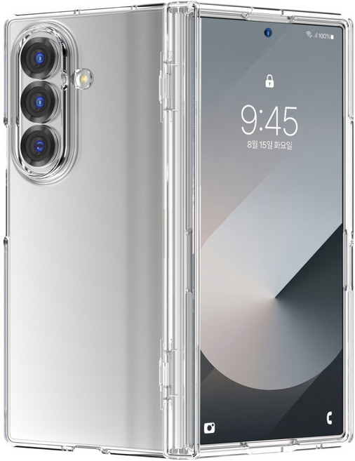 케이엠디자인 자동 힌지보호 슬림 하드 휴대폰 케이스