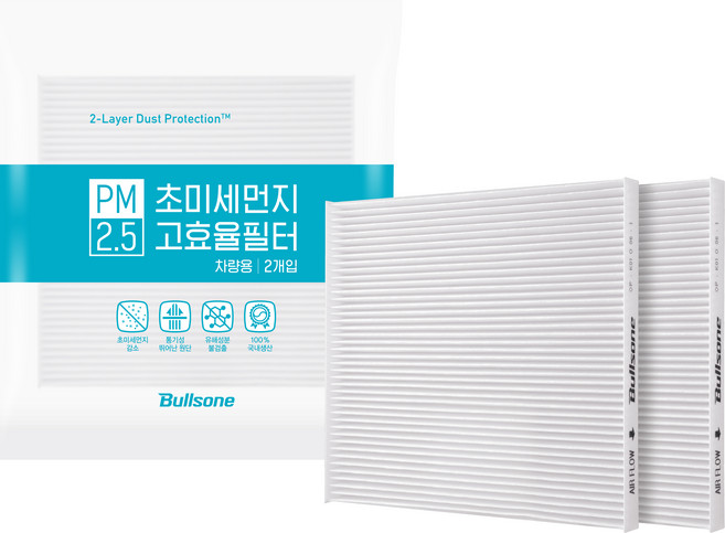 불스원 고효율 에어컨 필터 11호 2p, 1개, 단일상품(11번)