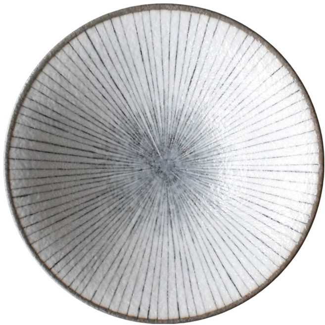 佐和陶瓷 灰釉十草5吋向付 日本製, 灰色, 1個