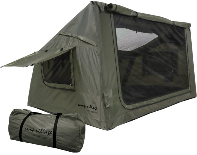 캠프빌리지 루나벨 에어텐트, 카키, 2인용