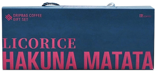 일킬로커피 하쿠나마타타 리커리쉬 드립백 세트 15p, 1세트