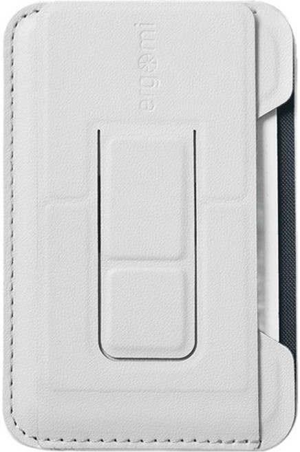 ergomi Hebe雙磁圈側開卡夾支架, 迷霧灰, 1個