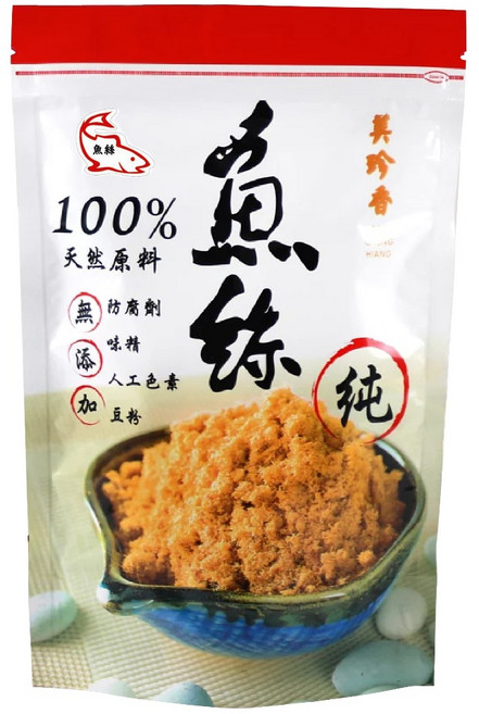 Bee Cheng Hiang 美珍香 魚絲, 1個, 130g