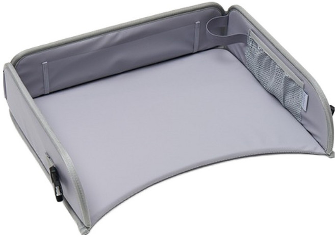 하쥬르 PU 카시트 트레이, 그레이, 1개