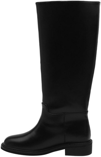 사뿐 렌푸르 라운드 롱부츠 3.5cm